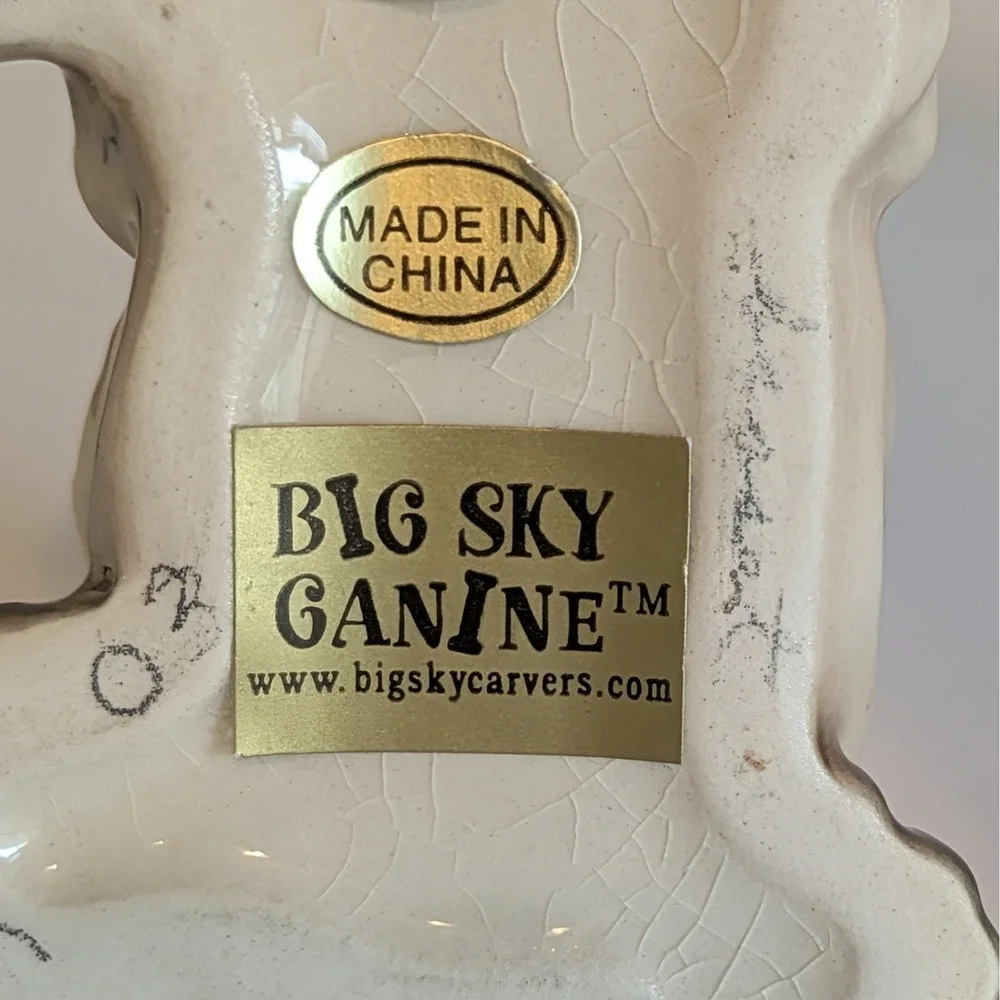 Big Sky Carvers Canine Salt Pepper Lot 6 Dogs-Beagle Westie Basset Pug Cocker
